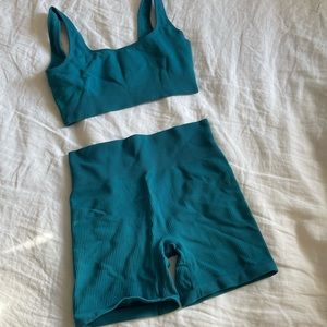 Teal Workout Set